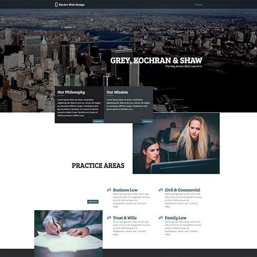 web design for law firms south africa