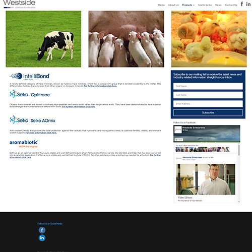 agricultural website design for businesses in cape town and southern africa